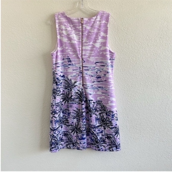 Lilly Pulitzer Gellar Purple Mini Shift Dress - Picture 5 of 9